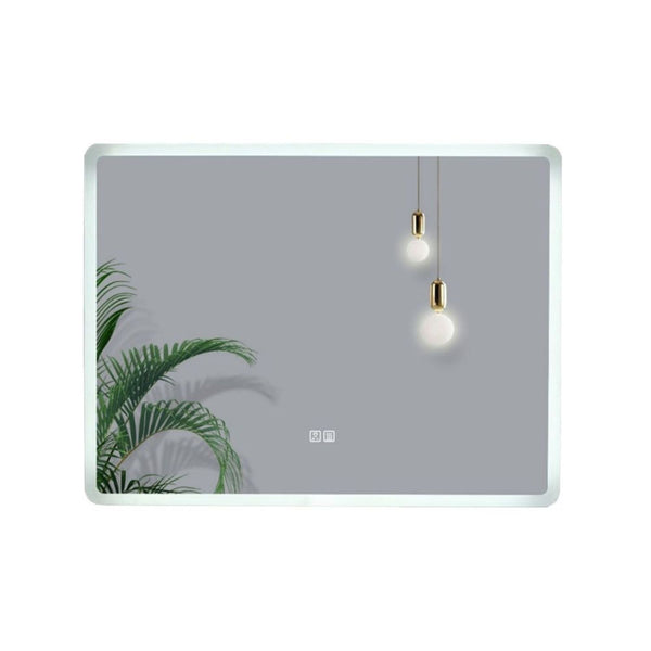 Gominimo LED Lighted Anti-Fog Wall Mirror Rectangle