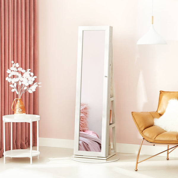 Full Length Mirror Jewellery Cabinet