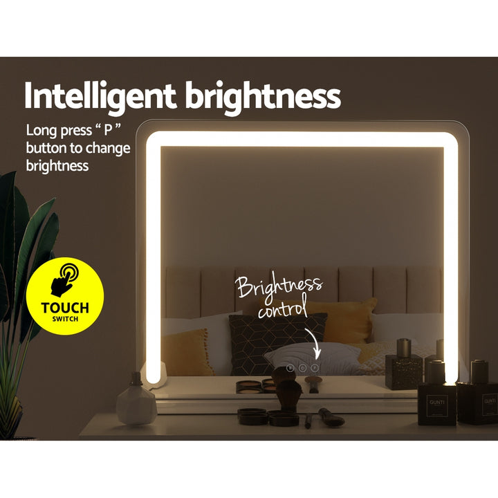 Stylish Mirror with Tough Button to change Brightness