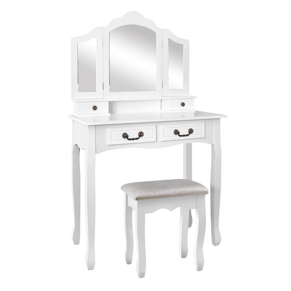 Artiss Dressing Table Stool Set