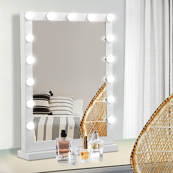 Embellir LED Lighted Makeup Mirror with Dimmable 15 LED