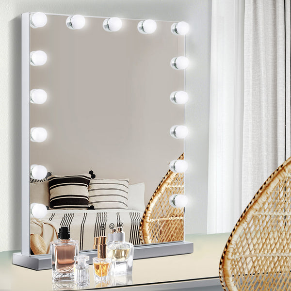 Embellir LED Lighted Makeup Mirror 43X61cm