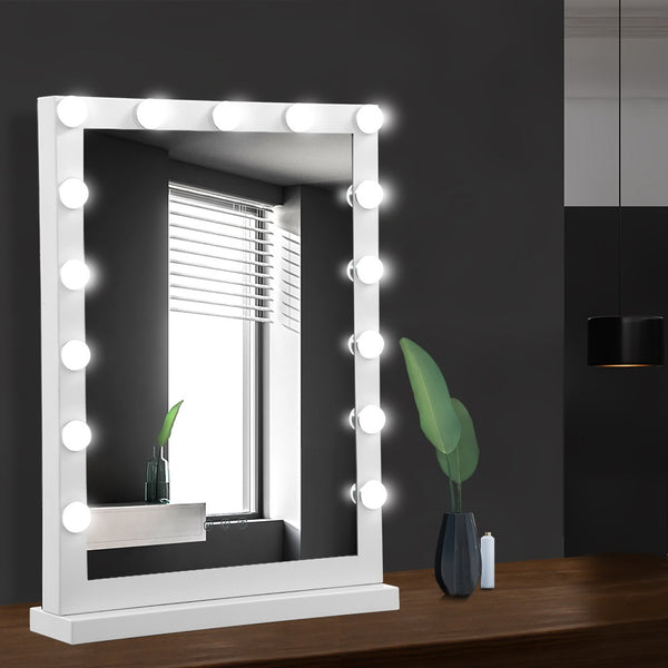Embellir LED Lighted Makeup Mirror with Dimmable 15 LED