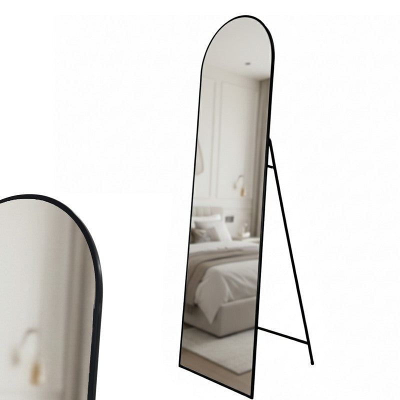 Nikola Cheval Mirror Black 170cm – Stylish Mirrors